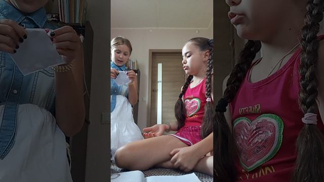 распаковка бумажных сюрпризов 💖