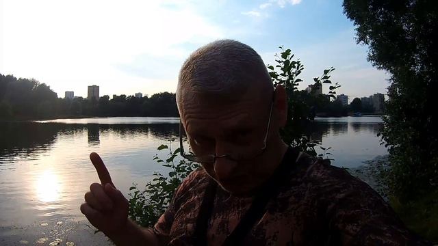 Новое место. Пытаюсь поймать хищника на живца.....