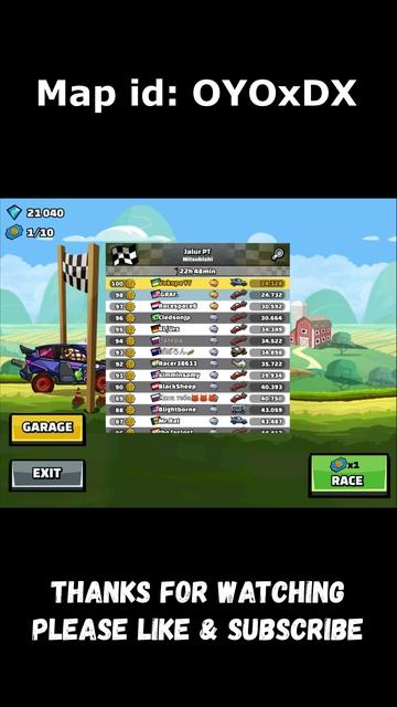 🌄🏘️🌾 Is RALLY The Best Today? (Jalur PT) - Hill Climb Racing 2 #shorts #hcr2