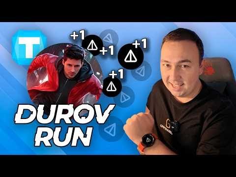 DUROV RUN  Узнай Как Получить NOTCOIN ! Это Будущее Мобильных Игр в Telegram !