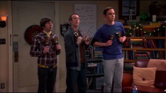Jingle Bells 🔔 In The Big Bang Theory-Рождественская мелодия в сериале «теория большого взрыва»