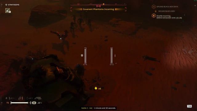Дредноут Warhammer 40,000 против Просветлённых | Helldivers 2 Hellmarine Mod