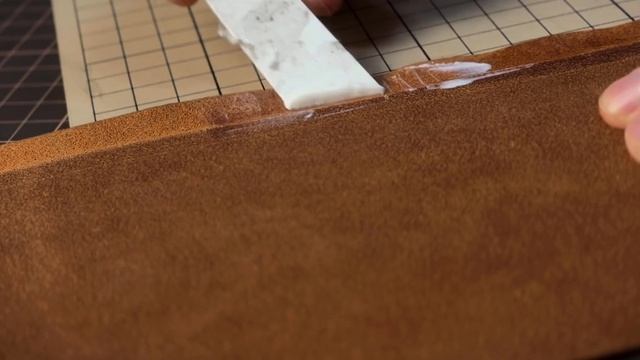 Медитация. Изготовление бумажника из кожи WAX