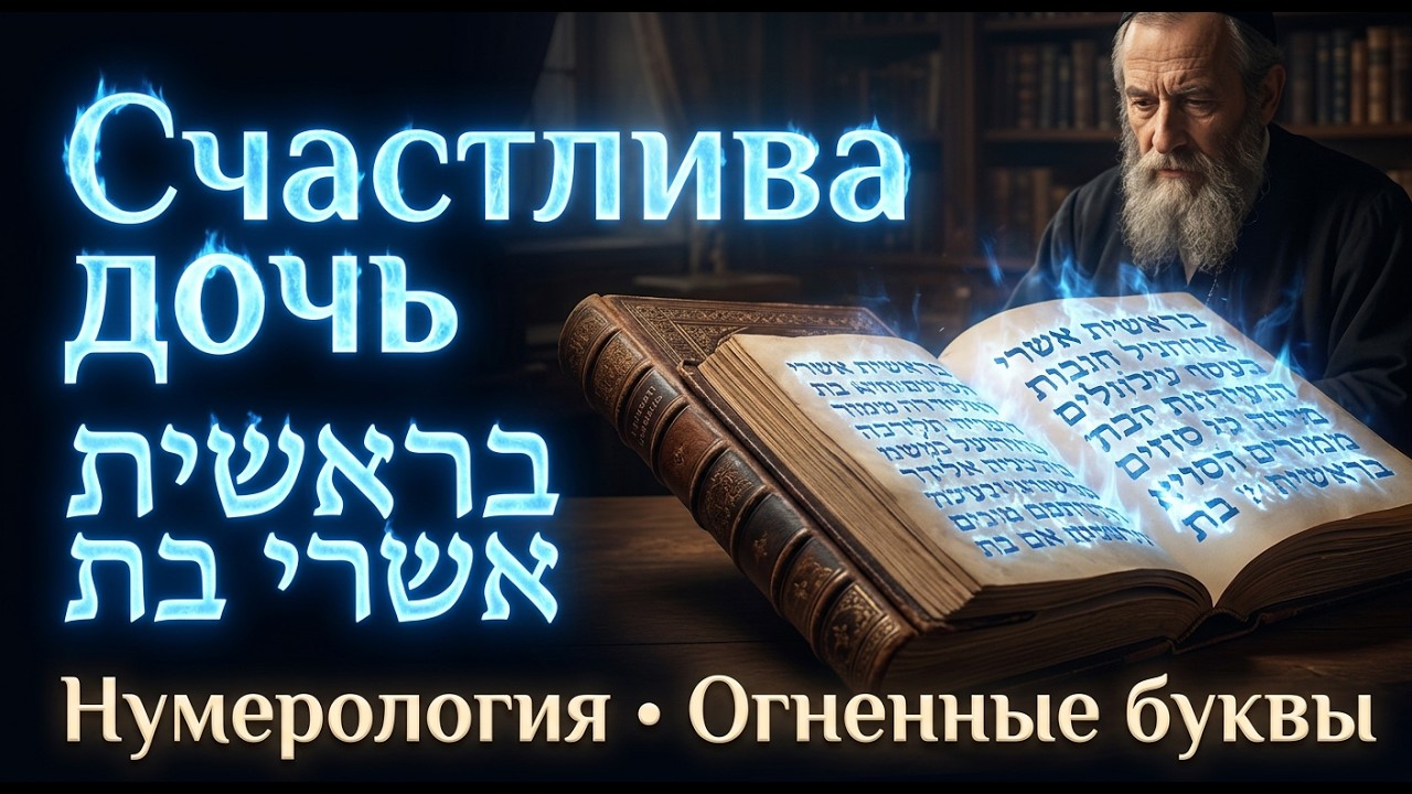 Вначале счастлива дочь | Блаженна дочь — Берешит, Ашрей бат