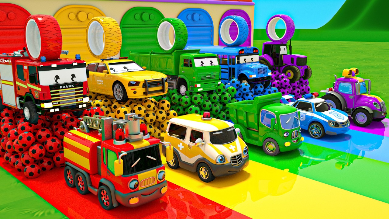 Super Simple Songs - Sing Two Versions Of The Song Wheels On The Bus - Nursery Rhymes & Kids Songs