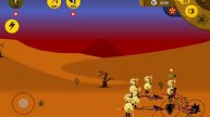 Stick War Legacy, миссия 397 ( insane, без баффов, без скинов). Золотой скин даётся автоматически.