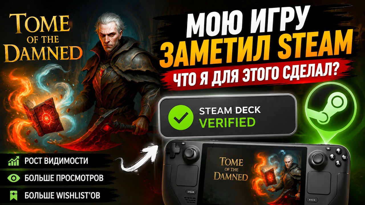 STEAM заметил мою игру — что я для этого изменил?