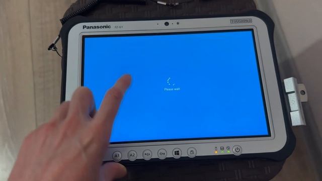 Подготовка к отправке защищенного планшета Panasonic TOUGHPAD FZ G1 MK4