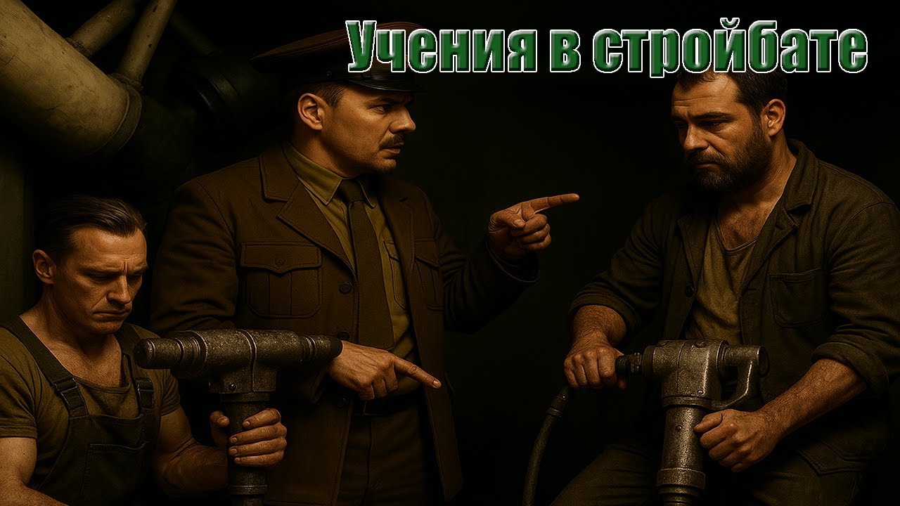 Зелёный слоник. Поехавший и Братишка попали в стройбат.