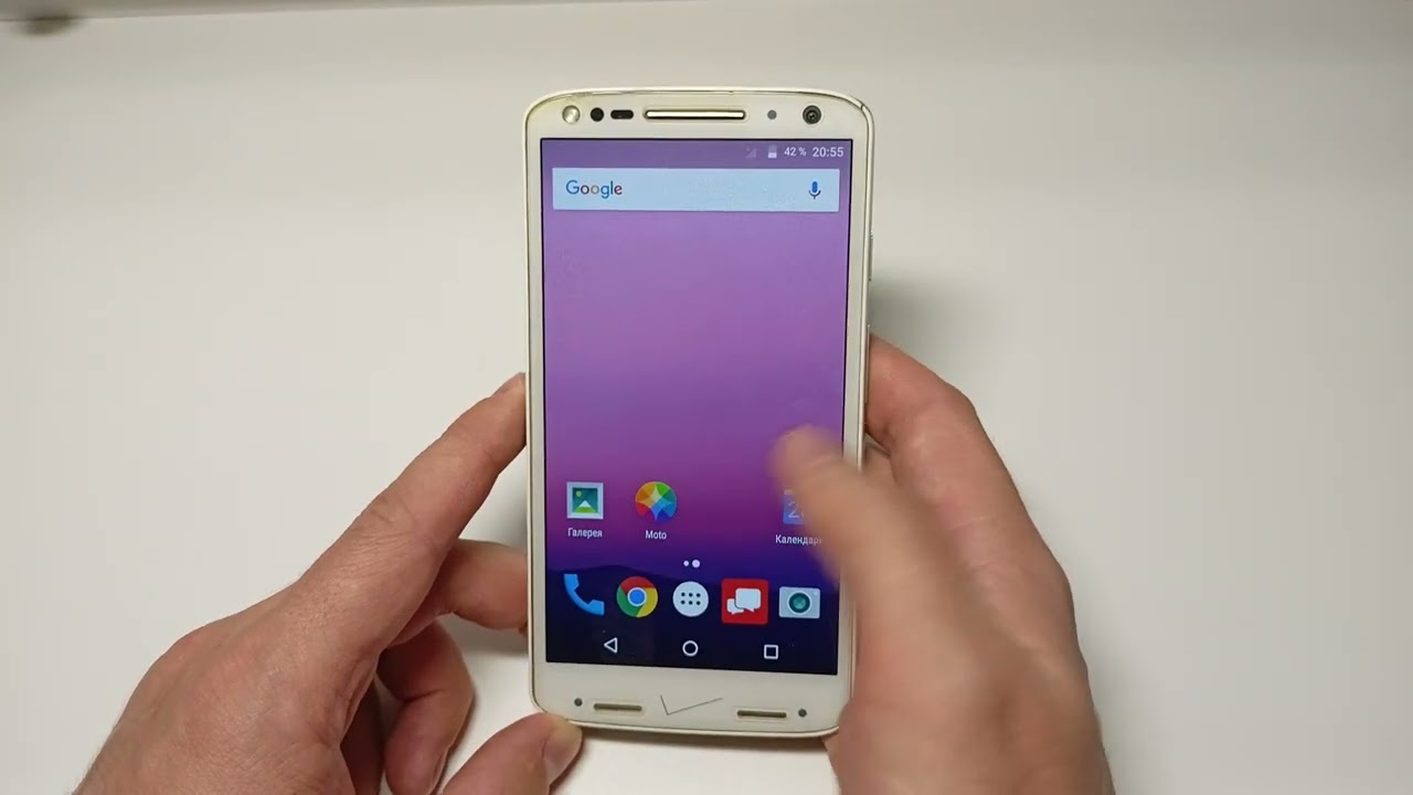Демонстрация работы Motorola Droid Turbo 2
