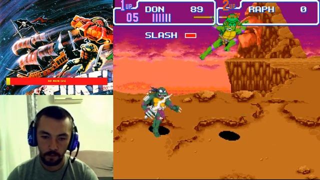 черепашки ниндзя Super Nintendo ретро вечер