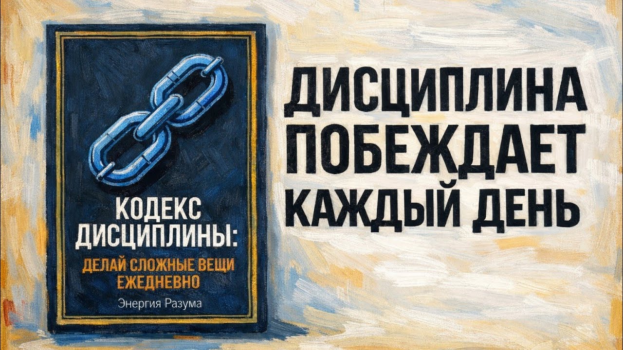 Дисциплина побеждает каждый день | Как стать сильнее и успешнее