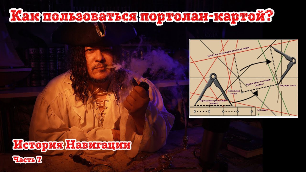 История навигации  Часть 7. Как пользоваться портолан-картой?
