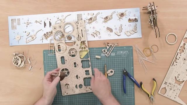Видеоинструкция по сборке Байка VM-02 от Ugears