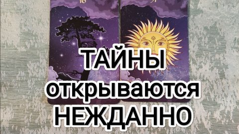 ⚡ НЕЖДАННО! ТАЙНА ОТКРОЕТСЯ!