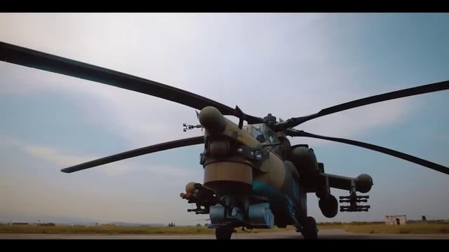 Ми-28Н в действии.