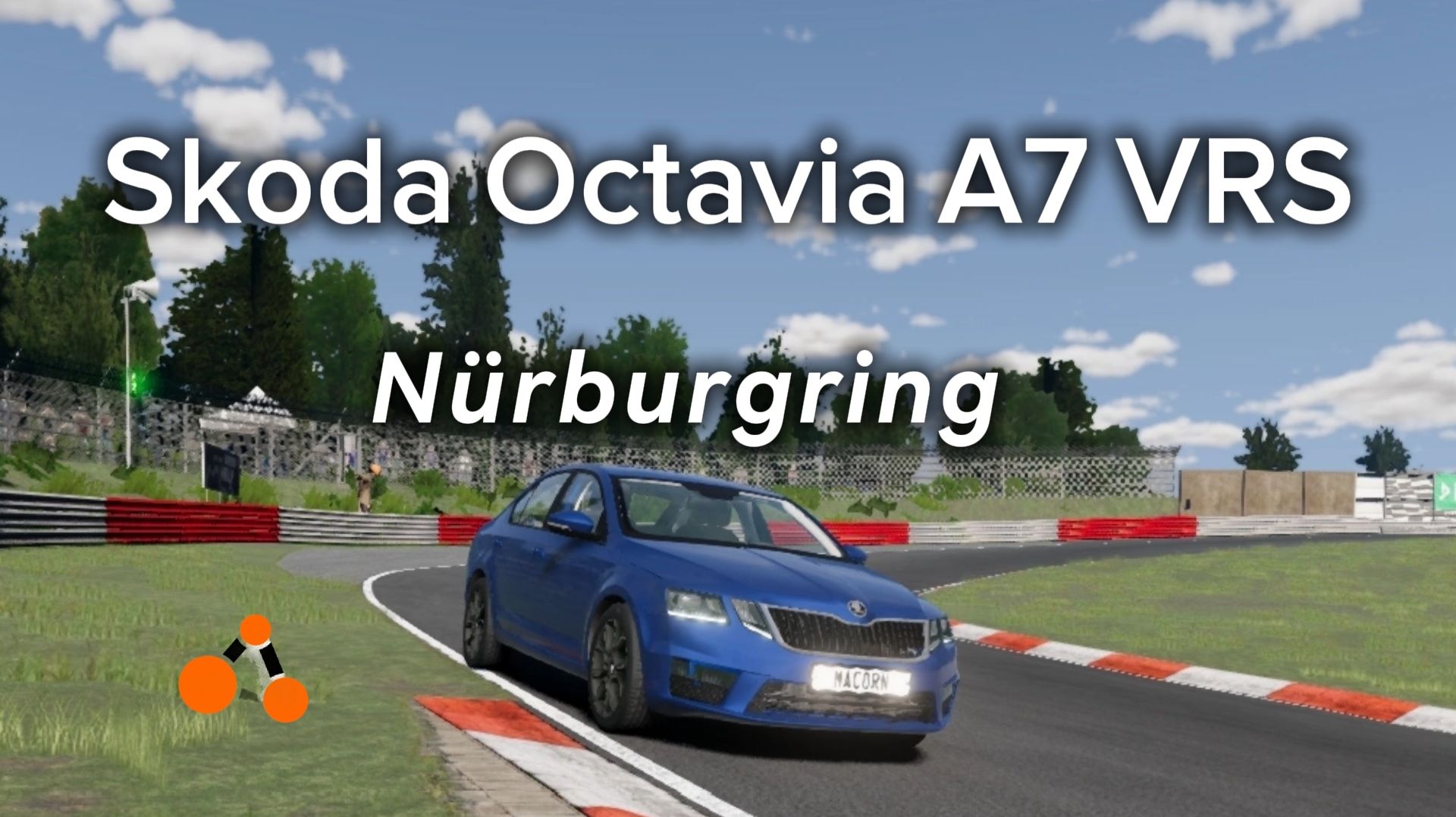 Skoda Octavia A7 VRS Test At The Nürburgring/Тест Octavia A7 VRS НА НЮРБУРГРИНГЕ в BeamNG.drive