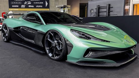 Rimac Nevera R — Обзор экстерьера и интерьера