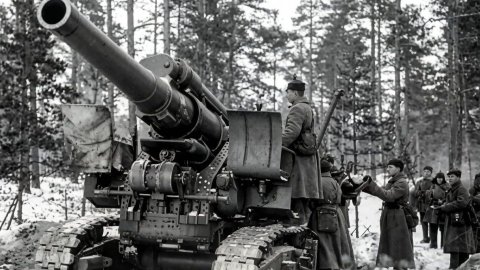 Сталинская кувалда разрывала в клочья немецкие танки и самоходки Вермахта во время ВОВ