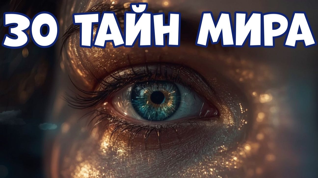 ТАЙНЫ МИРА: 30 ЗАГАДОЧНЫХ И УДИВИТЕЛЬНЫХ ЯВЛЕНИЙ