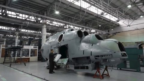Ми-35П Феникс в действии.