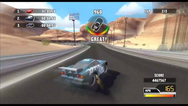Тюнинг Молнии Маккуина в Cars Race O Rama