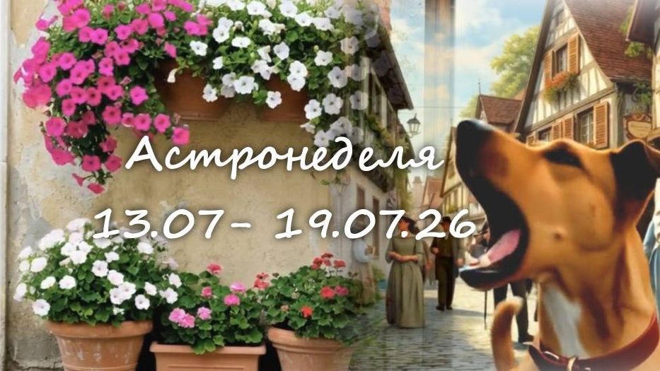 Астронеделя 13.07-19.07.26 Живой эфир с Валерией Пузыревой