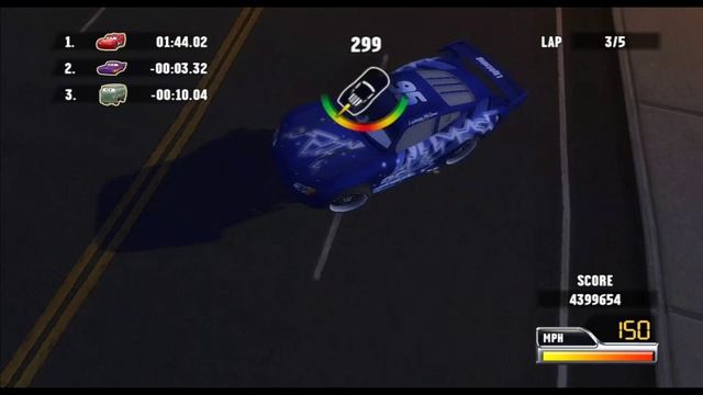 Тюнинг Молнии Маккуина в Cars Race O Rama