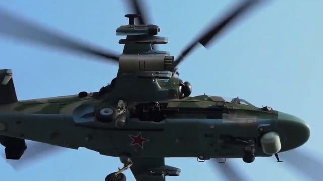 Ка-52. Демонстрация возможностей.