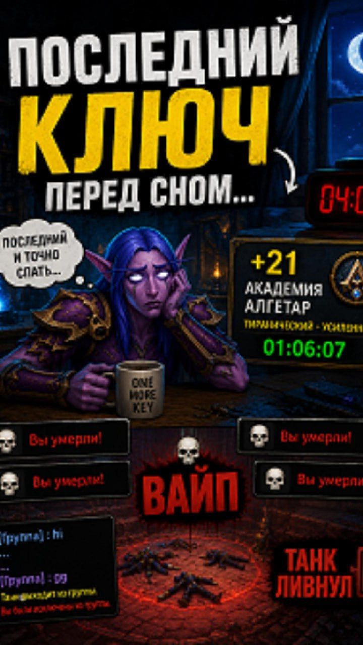 Последний ключик перед сном) #worldofwarcraft #twitch #vklive
