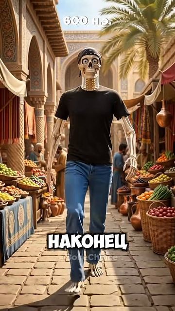 Какая эпоха убьёт тебя быстрее？ #skeleton  #ai  #animation