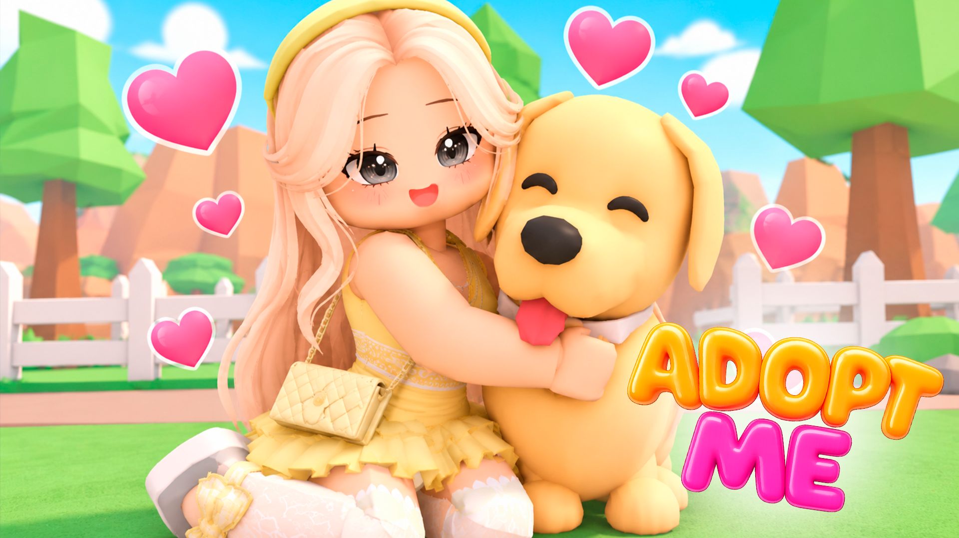 ПЕРВЫЙ ДЕНЬ в ADOPT ME! Я стала мамой маленького щенка в Роблокс❤️