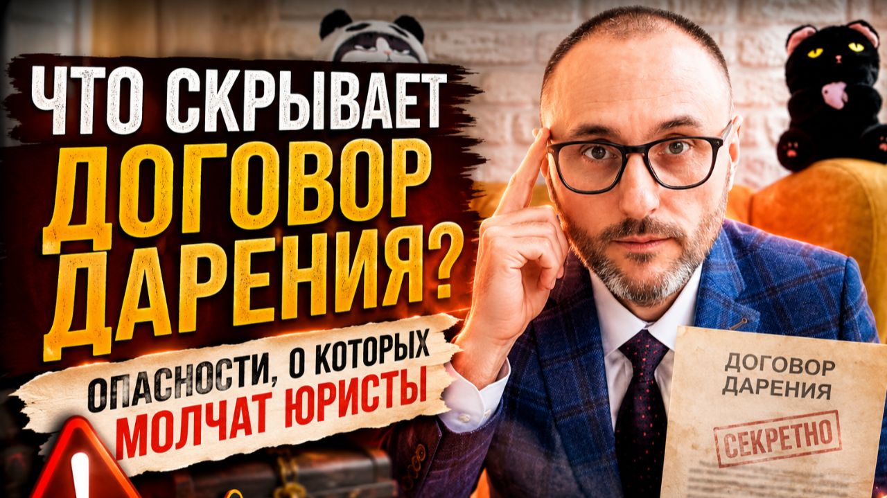 Почему договор дарения может оставить вас без квартиры? Главные риски и ошибки.