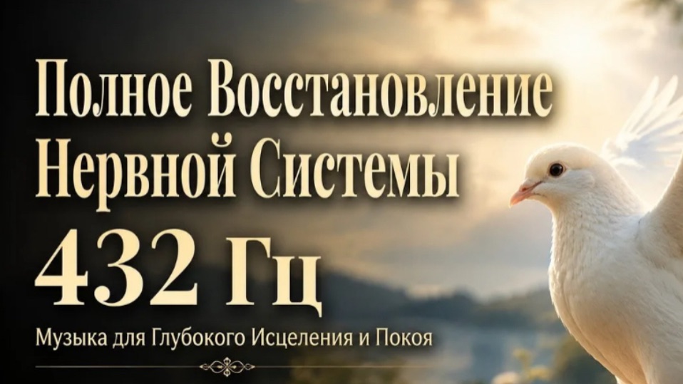 Полное Восстановление Нервной Системы  432 Гц Музыка для Глубокого Исцеления и Покоя