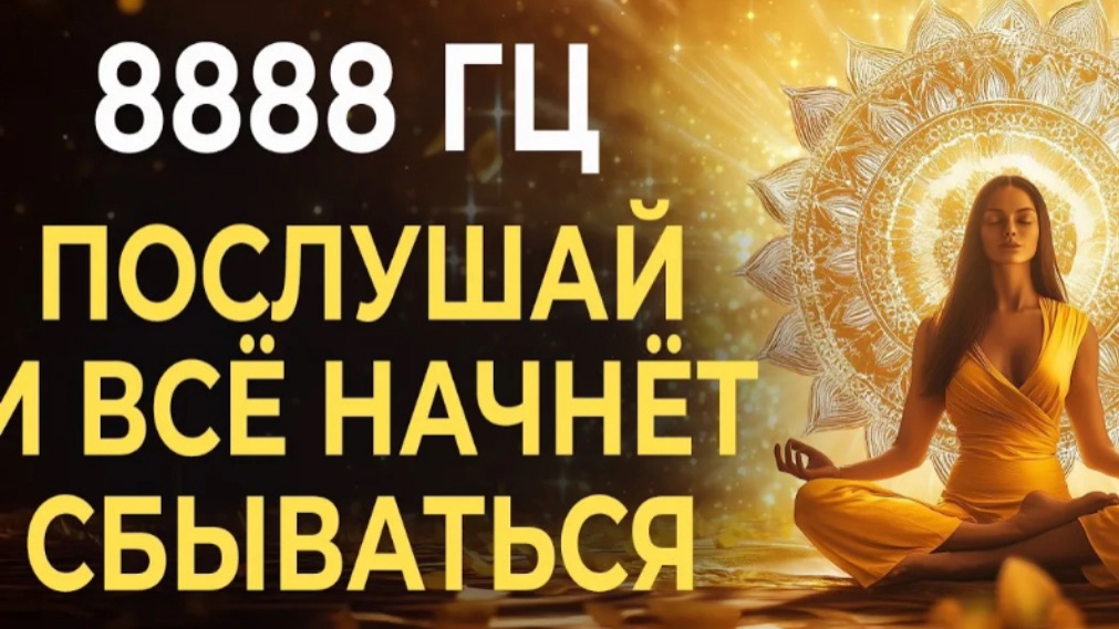8888 Гц — Магнит Богини Притяжение Изобилия и Любви в Женских Энергиях