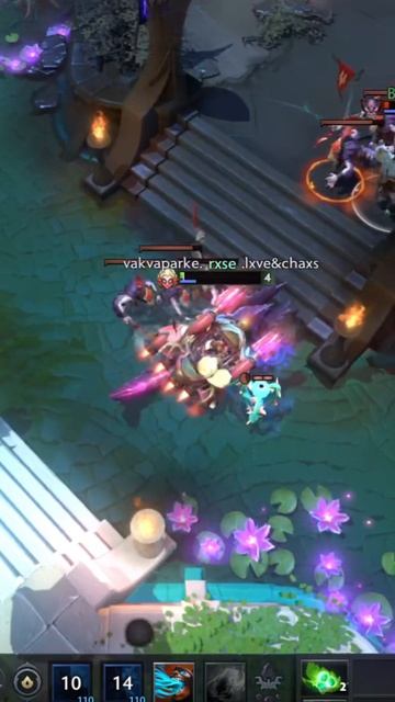 Dota 2 / Снепфаер и лион разменялись в миду