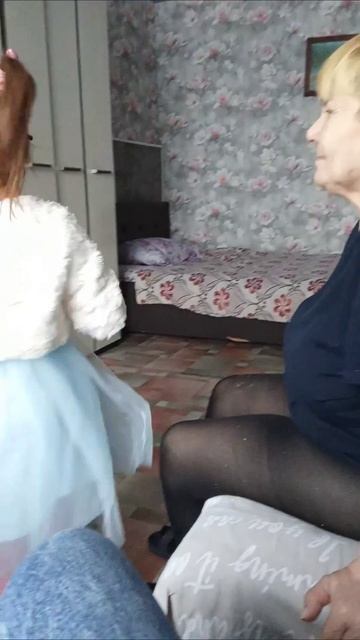В гостях у бабули.