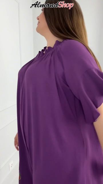 Красивое свободное платье из струящейся ткани😍 Широкий размерный ряд 60, 62, 64, 66, 68