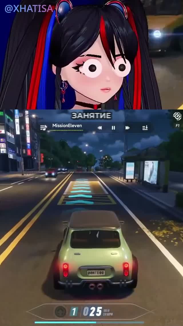 Вон моя машина 🚗 #vtuber #юмор #прикол #xhatisa #nte #мем #хатиса #стрим #угар #втубер #игры