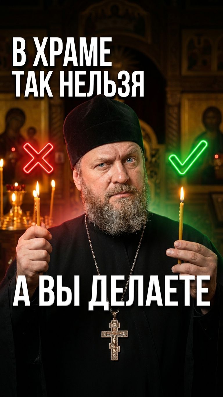 10 ошибок в храме: от свечи-автомата до причастия без подготовки