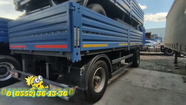 прицеп бортовой универсальный 589201 на батонах 385 65 Р22,5