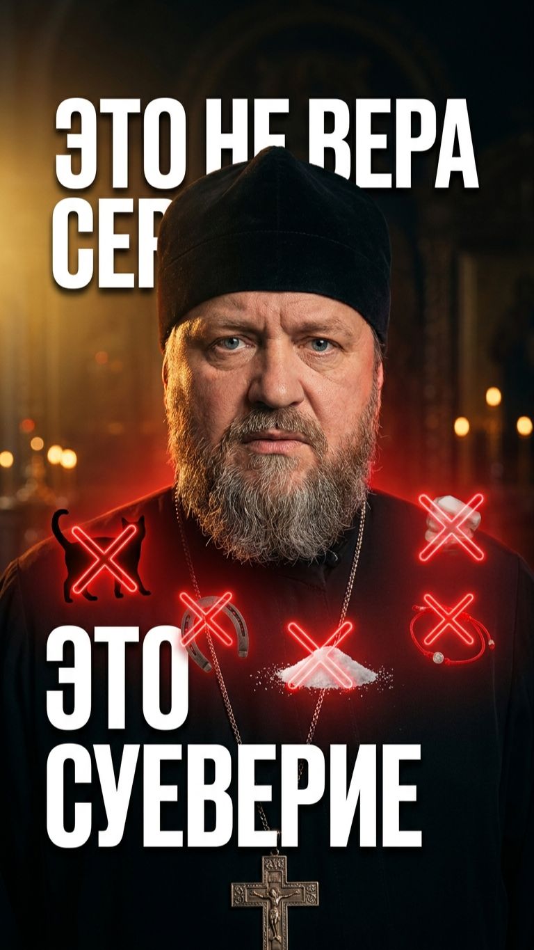 10 суеверий, которые не имеют отношения к православной вере. Проверь себя.
