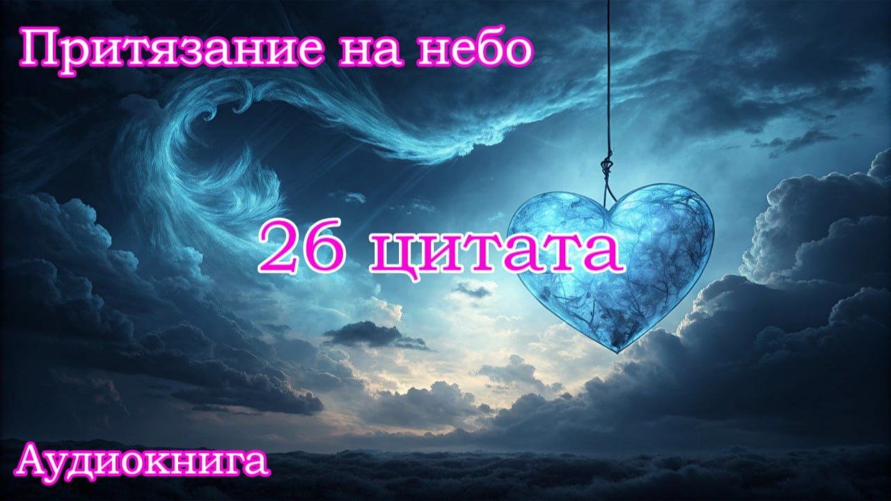 💗Притязание на небо💘26 цитата