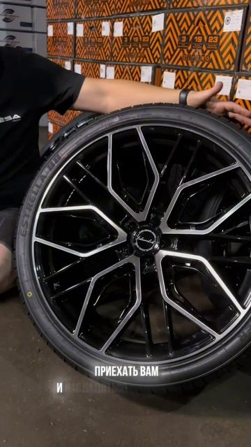 Бесплатная примерка 22ых дисков в Kolesaclub Диски в 22-ом диаметре  KCWheels981GBFL Шины265/35/22