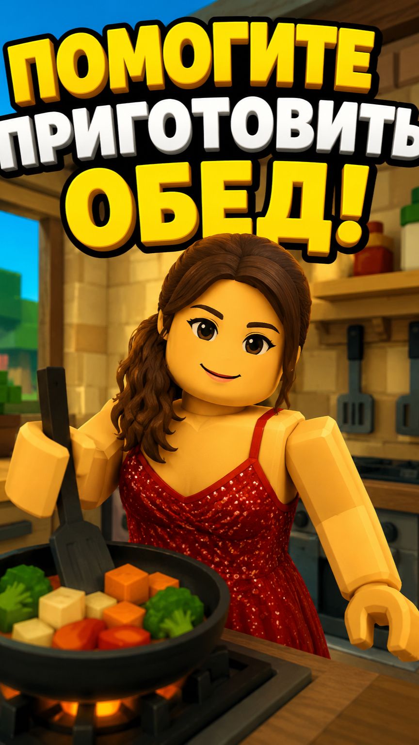 Помогите приготовить обед!