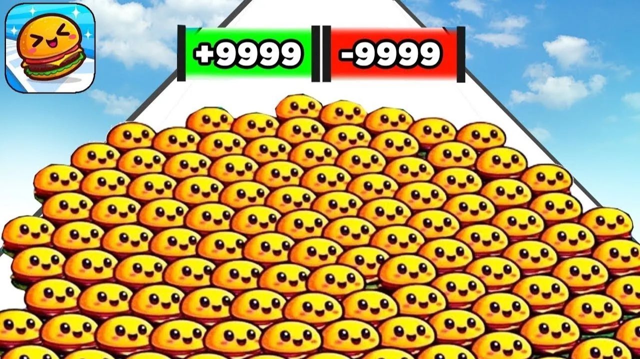 Та самая игра из ТикТока — Sandwich Runner 🤳 Прошёл 1002 уровня 😱