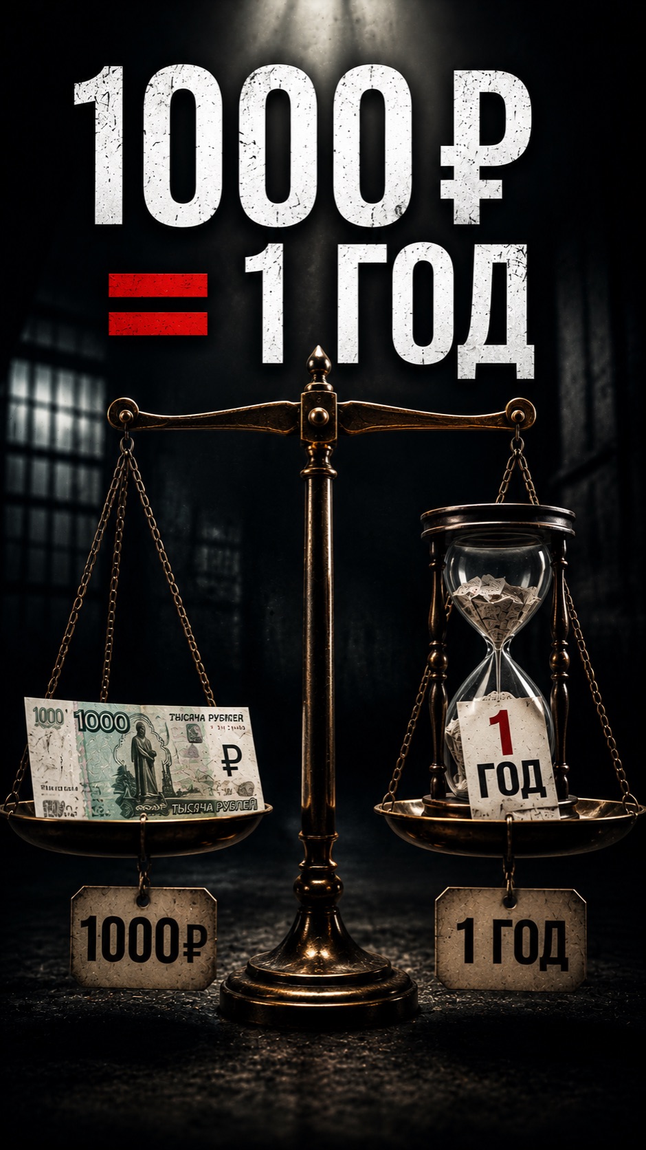 1000₽ за каждый год жизни…