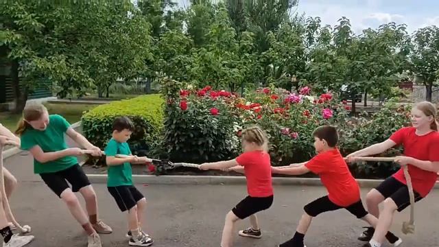 Весёлая эстафета на свежем воздухе. 15.06.2026
