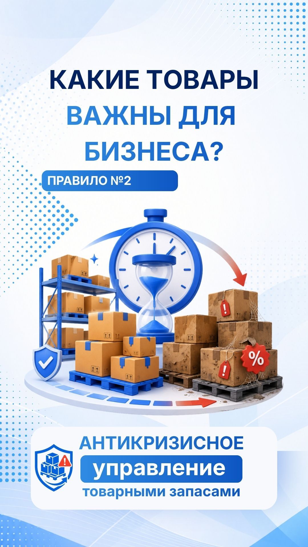 Чаще анализируйте ассортимент. 2 правило антикризисного управления запасами.