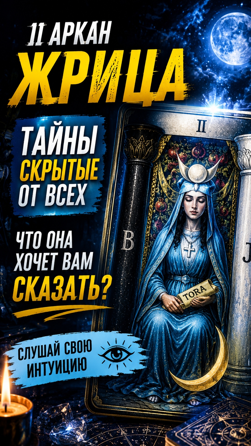 Жрица - важное за минуту